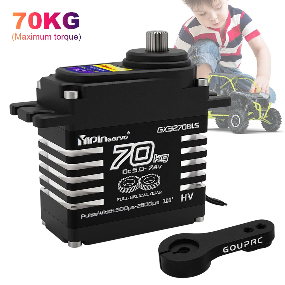 Servo Motor Cnc - 1/2PCS 70KG Large Torque Brushless Motor