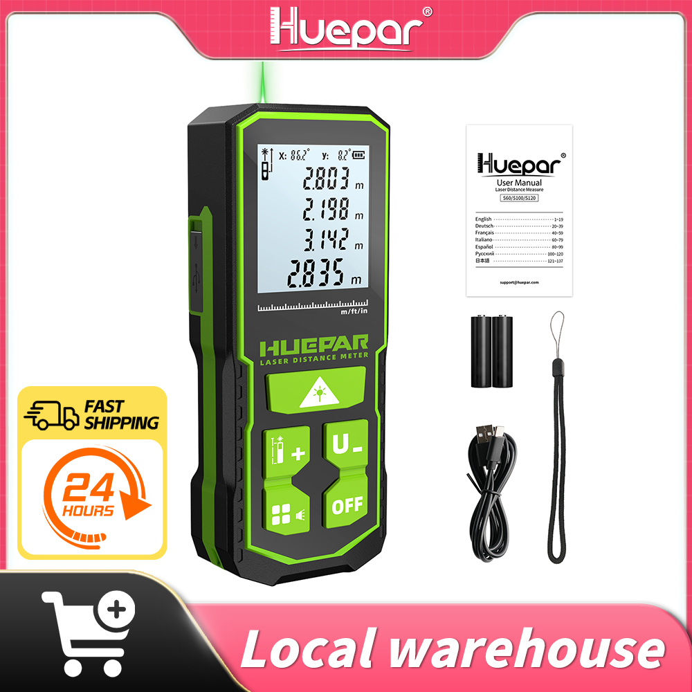 Industrial Laser Training - Huepar Laser Rangefinder Digital Laser Distance