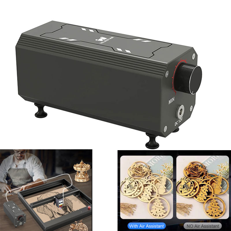 Industrial Laser Etching Machine - Air Assist Compressor Laser Air Assist