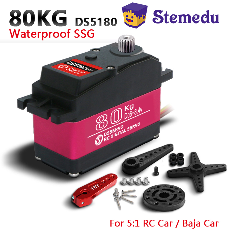 Servo Motor Cnc - Dsservo Waterproof DS5180 80KG High Speed