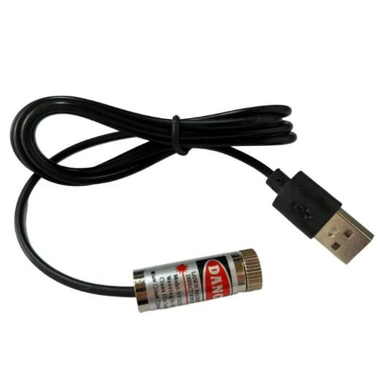 Industrial Laser Training - USB connector laser module 12mm 5mw