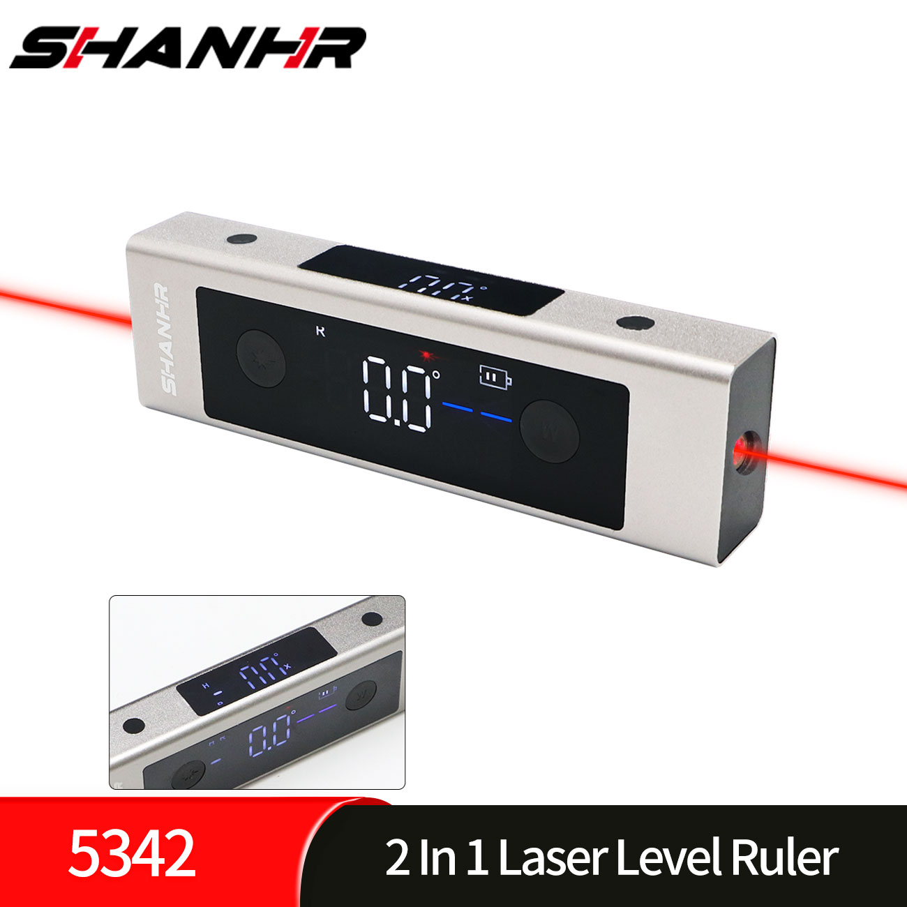 SHANHR 2 In 1 Laser Level Rule - Industrial Laser Alignment review and price