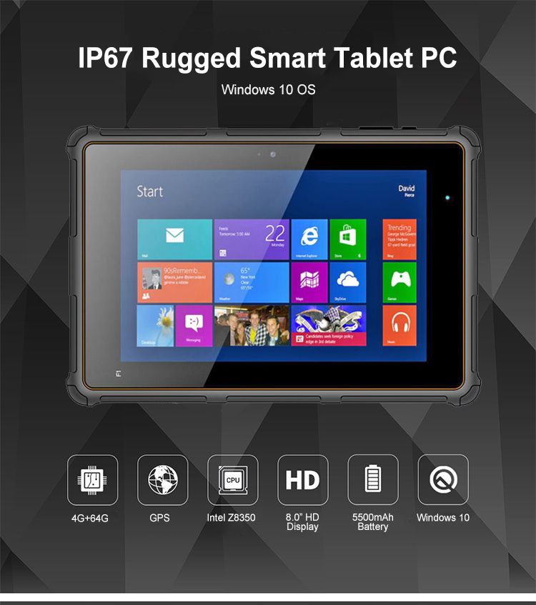 10 Inch Rugged Tablet PC with  - Industrial Laser Operator review and price