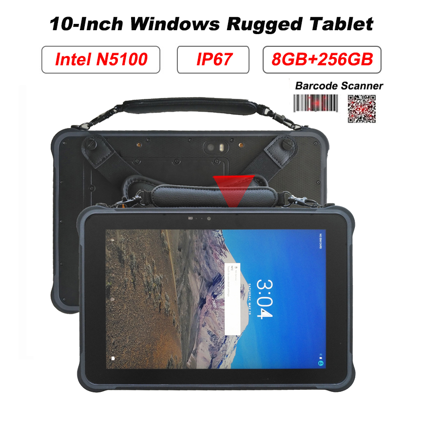 10-Inch Windows Rugged Tablet  - Industrial Laser Scanner review and price
