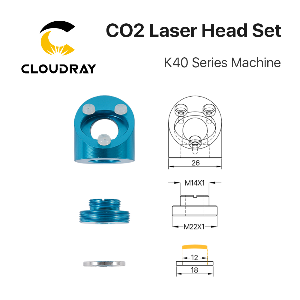 Cloudray CO2 Laser Head for K4 - Co2 Laser Mirror review and price