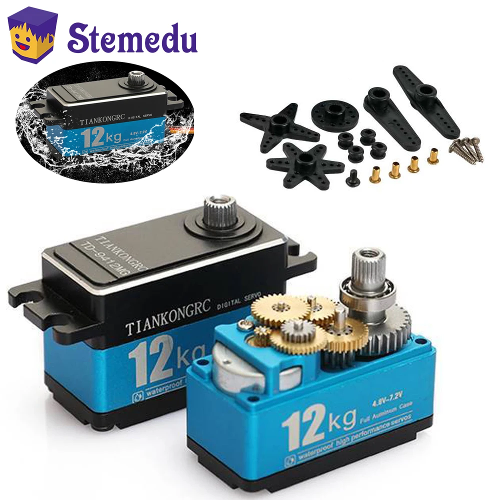 12KG TD-9412MG High Torque Ful - Servo Motor Cnc review and price