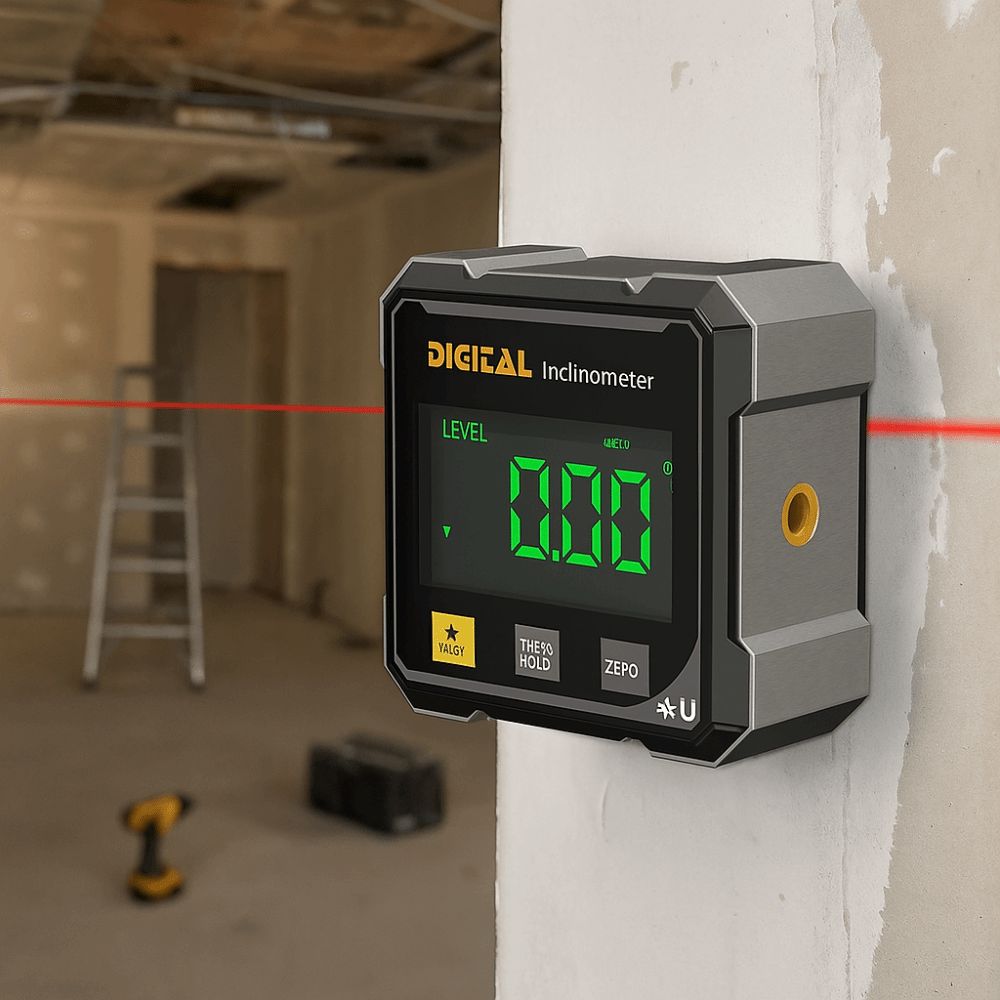 Four Sided Display Angle Gauge - Industrial Laser Alignment review and price