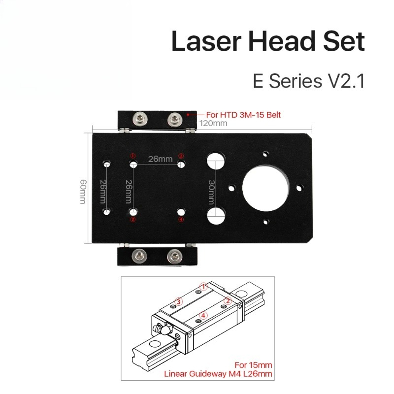 Cloudray E Series CO2 Head Set - Co2 Laser Mirror review and price