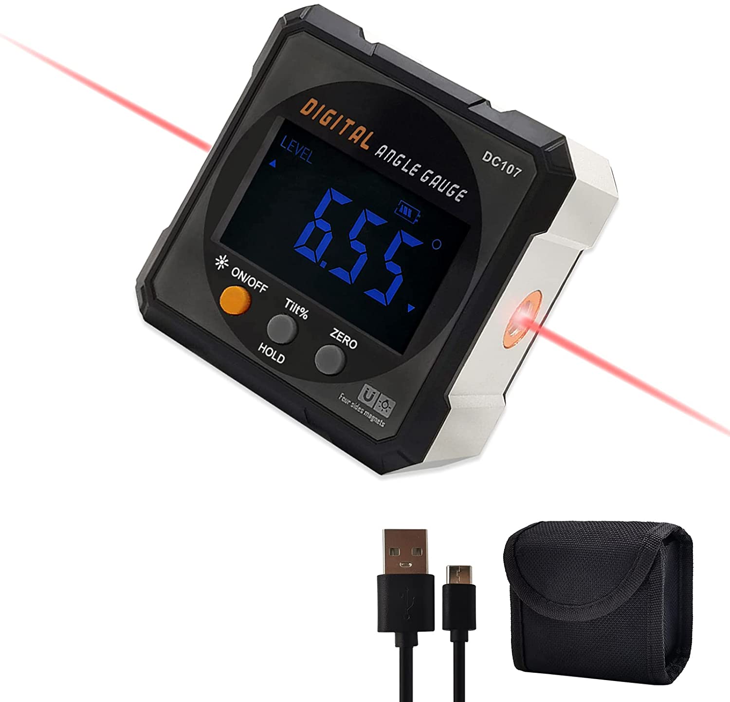 Digital Protractor Laser USB I - Industrial Laser Alignment review and price
