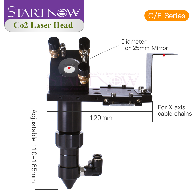 Startnow CO2 Laser Head Set Le - Co2 Laser Mirror review and price