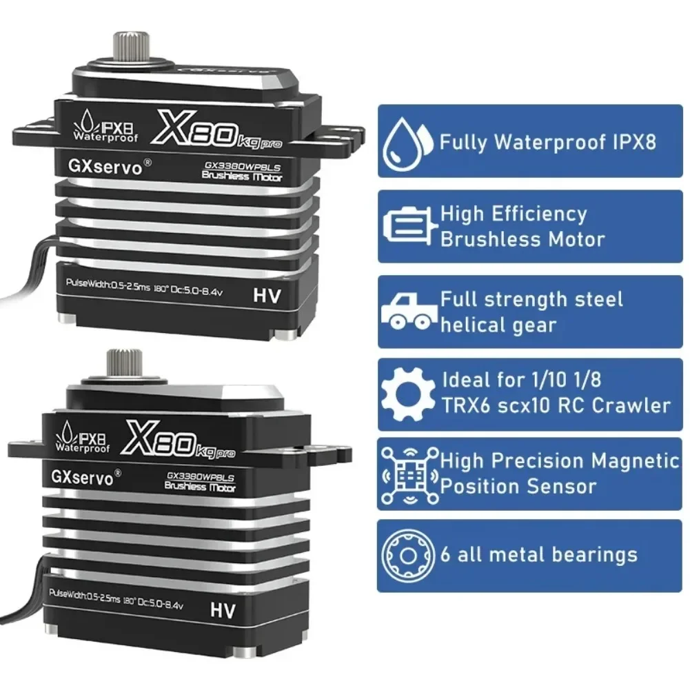 80KG Digital Servo Motor All M - Servo Motor Cnc review and price