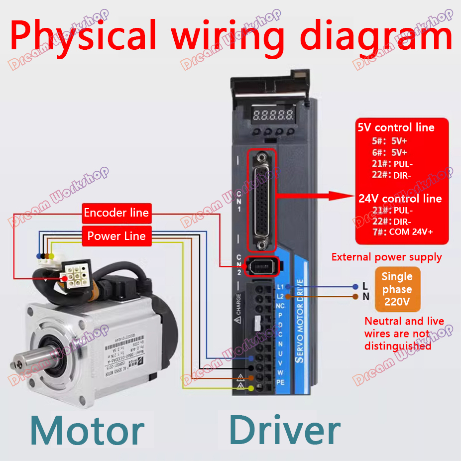 CNC Servo Motor Set 40/60/80 S - Servo Motor Cnc review and price