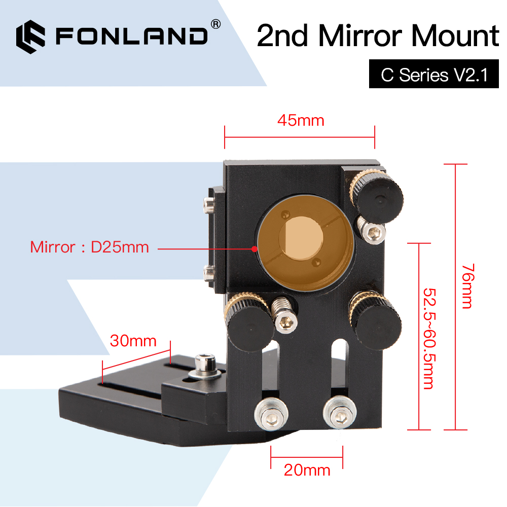 FONLAND CO2 Black Second Laser - Co2 Laser Mirror review and price