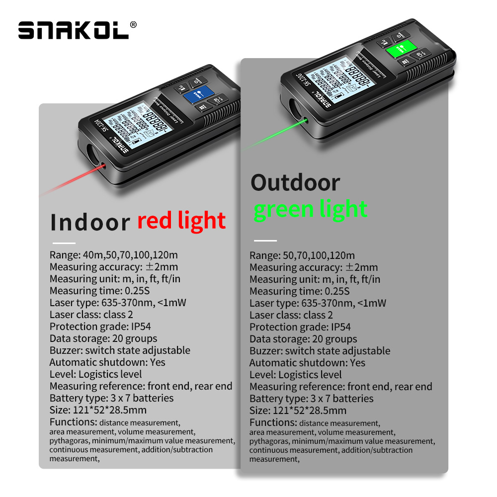 Snakol Laser Distance Meter 40 - Industrial Laser Training review and price