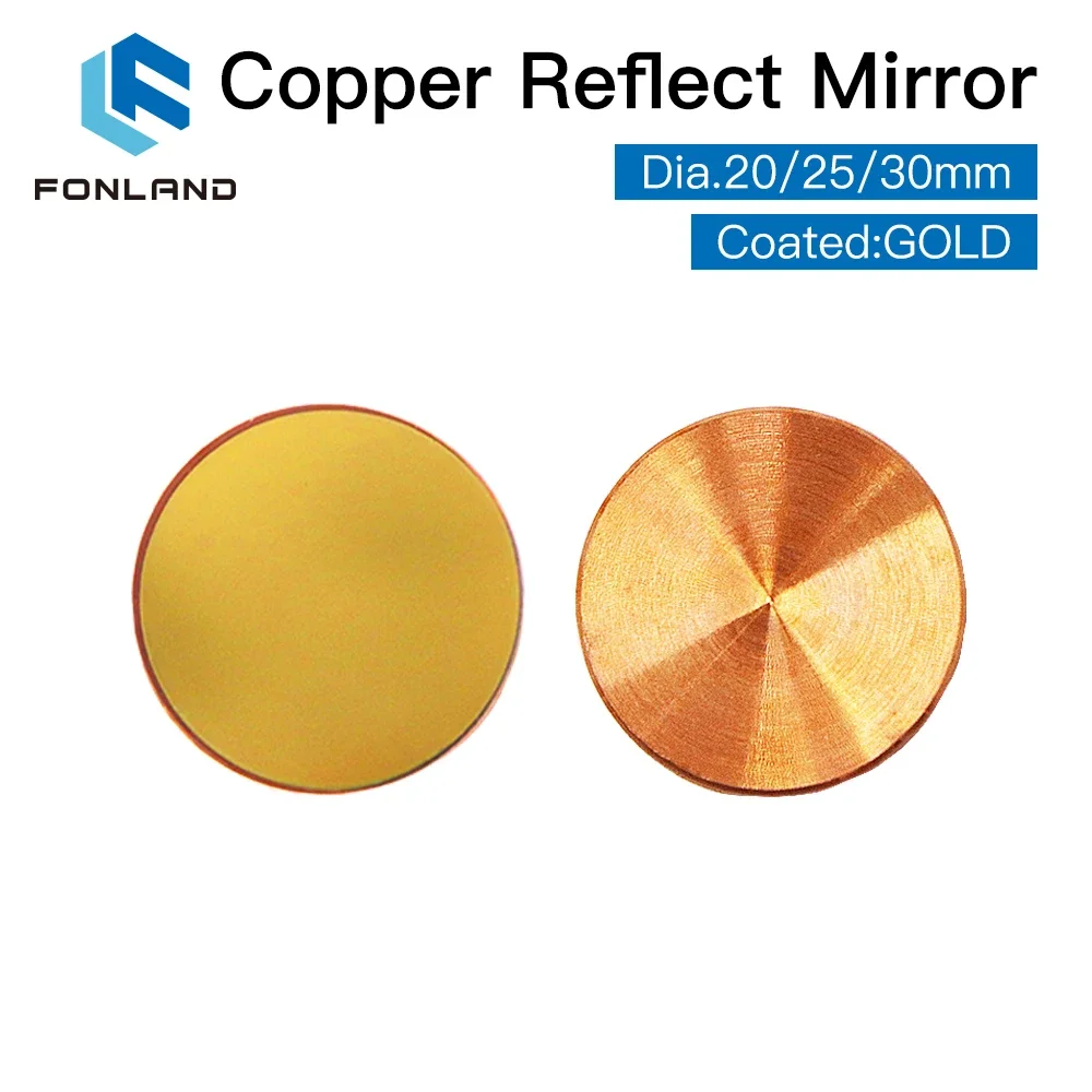 3pcs Fonland Copper Reflect Mi - Co2 Laser Mirror review and price