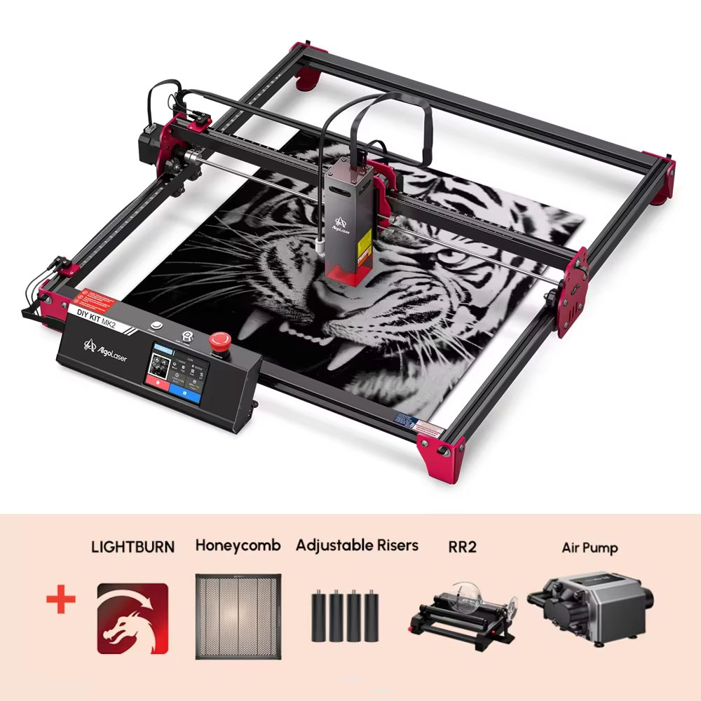 Algolaser DIY KIT MK2 40*43cm  - Industrial Laser Etching Machine review and price