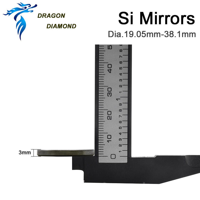 DRAGON DIAMOND 3pcs Silicon CO - Co2 Laser Mirror review and price