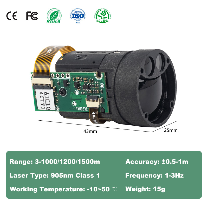 Light Weight 1000m  Night Visi - Industrial Laser Distance Measuring Device review and price
