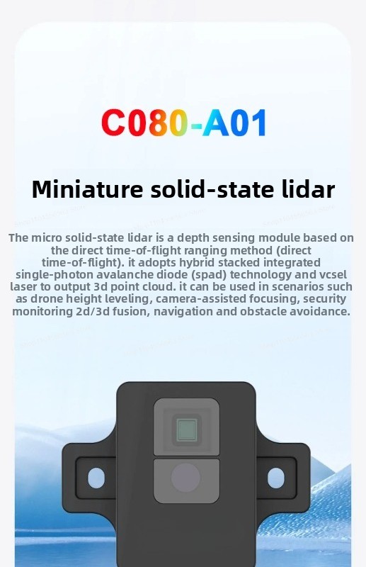 C080-A01 Solid State LiDAR Min - Industrial Laser Scanner review and price